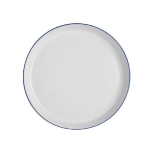 Reflections Blue Band Gourmet Plate (D:7.88'')