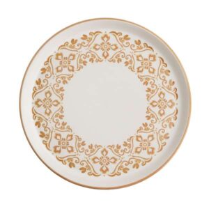 Valentina Sand Gourmet Plate (D:10.2'')