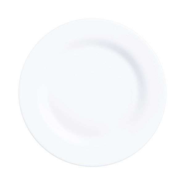 Intensity White Rim Plate (D:9.5'')