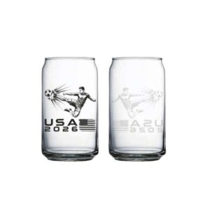 Can Cooler Soccer 16.0 Oz