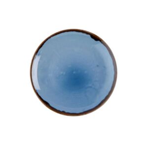 Harvest Indigo Coupe Plate (D:8.67'')