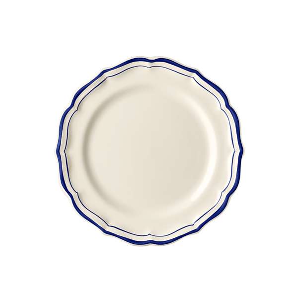 Filet Cobalt Dinner Plate (D:10.25'')